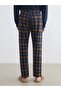 Standard Pattern Plaid Men's Pajama Bottom - 4