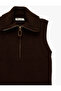 X Şahika Ercümen - Half Zipper Mock Neck Knitwear Sweater - 3