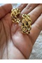 Women's Gold Color Mesh Hoop Earrings – Stainless Steel, Stylish and Suitable for Everyday Wear - 3
