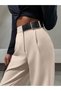 Women's Half-Waisted Palazzo Fabric Pants
