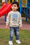 Denim Pant & Full Sleeve Shirt Top Set for Boys - 5