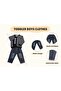 Print Stripes Design Pant & Full Sleeve Shirt Set for Boys - 4