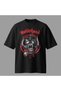 Μπλουζάκι Motorhead Lightning Red Wreath oversized - 2