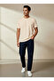 Men Slim Fit Crew Neck Short Sleeves Popcorn Textured T-shirt - 3