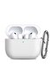 AirPods Pro 3 Case Cover | Soft Silicone Protective Cover for Men Women | White