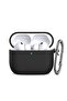 AirPods Pro 3 Case Cover | Soft Silicone Protective Cover for Men Women | Black