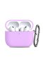 AirPods Pro 3 Case Cover | Soft Silicone Protective Cover for Men Women | Purple