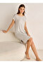 Night Dress Short Sleeves Floral Print - 2