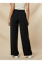 Mid-Rise Wide Leg Trousers - 3