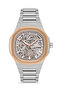 Kng1147.540 Silver & Rose Steel Cord Automatic Men's Wristwatch