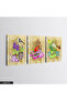 Birds Flowers 3 Piece Canvas - Canvas Painting - 2