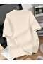 Crew Neck Printed Combed Cotton T-Shirt - 2