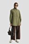 Aller Piece Tunic Oil Green