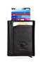 Men's Black Cosmetic Portfolio and Shaving Bag and Mechanized Card Holder Wallet - 8