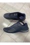 Navy Blue Outer Material Skin Leather Water Resistant Orthopedic Sports Shoes - 2