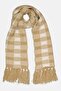 Women Plaid Scarf, Beige