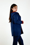 Hooded Pocket Knitwear Cardigan Navy Blue - 3