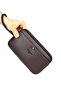 Men's Brown Two-Compartment Luxury Handbag with Belt and Wristlet - 2