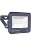 ECO 10W 830 3000 K GY 20X1 EN LED Floodlight Luminaire, Gray