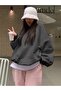 Crew Neck Combed Cotton Sweatshirt