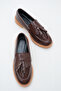 Women's Special Design Elegant Tassel Detailed Loafer Shoes - 4