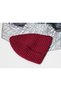 Burgundy Color Cotton Skullcap, Handmade, 100% Cotton, Prayer Skullcap 03Pamukbordo - 2