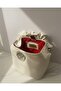 Poting Hand and Evening Dress Bag with Chain Shoulder Strap 16X28X13Cm - 5