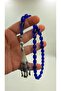 Parlement Barley Cut Fire Amber Rosary - 5
