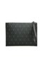 Zyn05 Black Women's Printed Clutch Bag Stylish Portfolio Handbag - 5