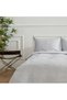 Mertim Home Textile Gray Striped Cotton Satin Double Duvet Cover Set 200X220 - 2