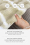 Luxury Fur Sofa Cover 170X215 cm Soft Plush Non-Slip Base Sofa Cover Beige Cream - 3