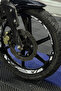 Wheel Rim Stripe Sticker Set for Tvs Raider (Dark Side of Raider)(12 Pieces) - 2