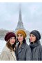 Soft Textured Painter Beret Women's Set of 3 - 2