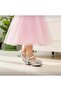 Children's Heeled Shoes with Broken Glass Bow - 3