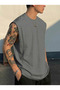 Men's Zero Sleeve Sports Sleeveless Plain T-Shirt