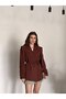 Elegant Cut Waist-Tied Blazer Jacket - 2