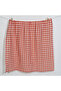 Bird of Life Orange Check, Muslin Baby Blanket, 100X100 cm - 3