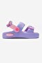 Children's Double Piped Emoji Slippers Lila Pink - 2