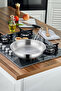 Lara 28 cm Stainless Steel Induction Compatible Pan Ckr3939
