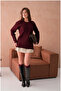 Women's Stretchy Knitwear Hair Knitted Mother Wool Sweater