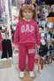 Girl's Suit Floral Suit Tracksuit Set - 3