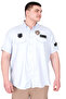 Fashion XL Large Size Men's Shirt Double Cap Gabardine U25601B Blue