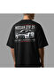 Nissan Gtr 35 Lbwk Performence Oversized t Shirt - 7