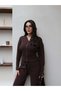 Snap Fastener Cardigan Pants Knitwear Set - 4