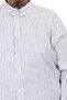 Fashion XL Plus Size Men's Satin Striped Shirt 20399 - 4
