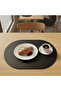 4+1 Piece Leather American Tablecloth+Runner Set (4 American Tablecloths -1 Runner) - 4