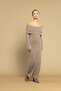 Madonna Collar Knitwear Dress