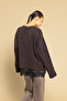 Tricot Sweater with Lace Detail - 4