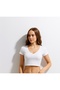 Women's Crop T-Shirt Cotton Stretch Fabric