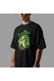 The Simpsons Homero and Bart Funny Morty Oversized T-Shirt - 8
